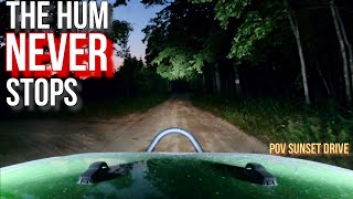 Empty Roads & Engine Hum – ASMR Sunset Drive Near Brutus, MI