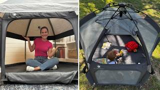 Pop ‘N Go by California Beach Co Review | Best Foldable Playpen for Indoors, Outdoors, and Travel