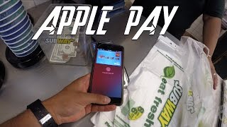 Using Apple Pay The "CORRECT" Way At Walgreens & Subway In 4K