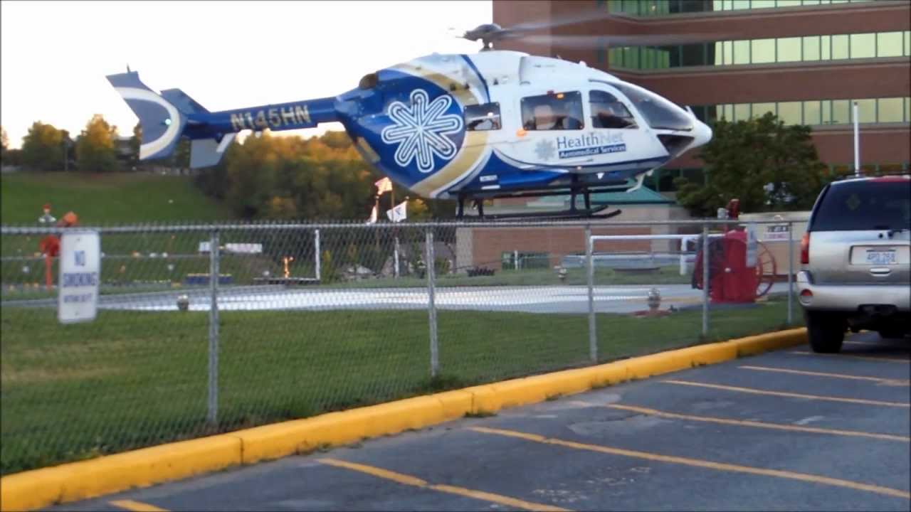 1 Ruby Memorial Hospital Pad Startup/Takeoff YouTube