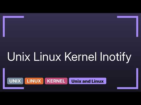 Unix & Linux: Kernel inotify watch limit reached