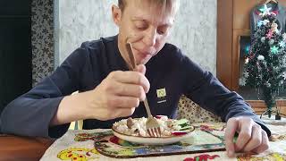 видео: Мукбанг// Плов со Свининой Овощи и Компот картинка: Мукбанг// Плов со Свининой Овощи и Компот