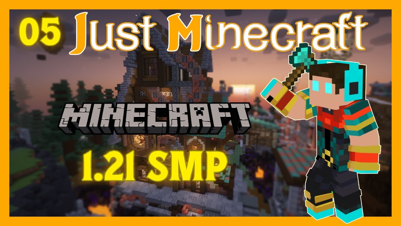 JustMinecraft SMP Stream 5! Short one, making progress!