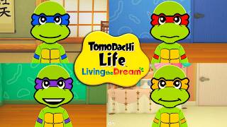 How to Make Every Ninja Turtle in Tomodachi Life Living The Dream!