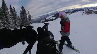 Ek Ski In Die Boom Vas.