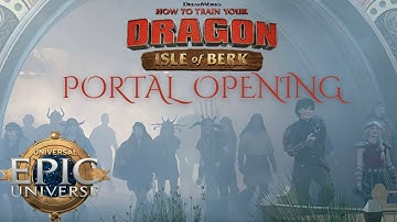 Isle of Berk Official Dedication and Interviews | Universal Epic Universe | Universal Orlando