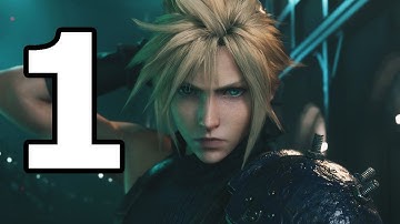 Final Fantasy 7 Remake Walkthrough Part 1 - Full Demo No Commentary (PS4)