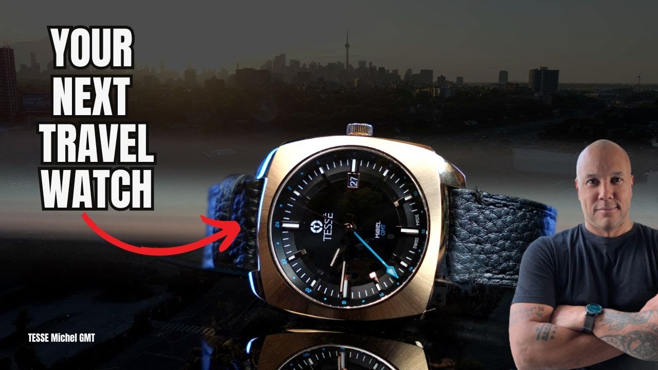 TESSE Michel GMT Swiss Made Watch REVIEW | Your NEXT TRAVEL WATCH with Sellita MOVEMENT