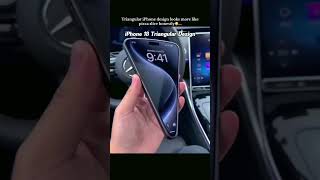 Triangular iPhone design #tech #iphone #design