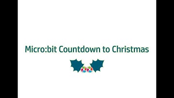 All About STEM: Micro:bit Countdown to Christmas