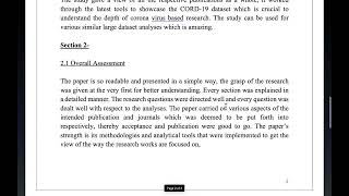 Reading Assignment 10