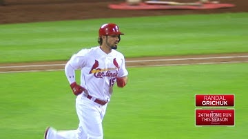 CIN@STL: Grichuk hammers the Cards