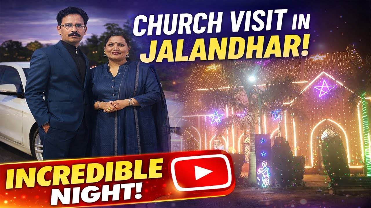 Golaknath church jalandhar-Night view