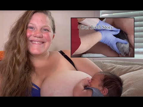 The Doctor missed my birth: Natural Vaginal birth without an epidural and without pushing (HD 4K)