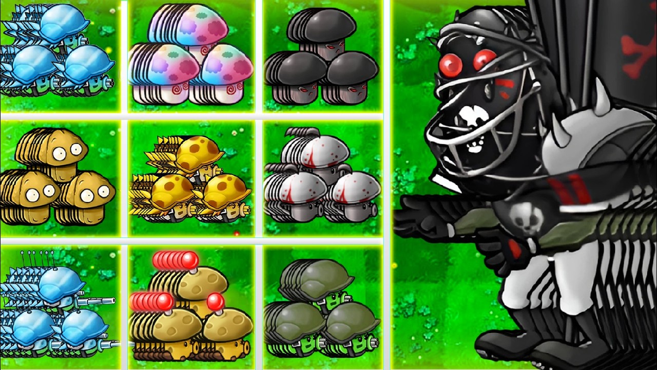 Ultimate Shroom Trick! - Fusion Shroom VS Zombies | PVZ Fusion - Who is ...