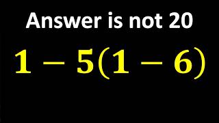 This Simple Math Question Stumps Everyone!