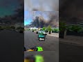 Biker Rode Towards Toxic Smoke In A Disaster Zone