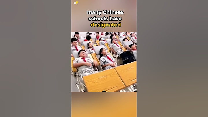 Nap Time at School in China #shorts