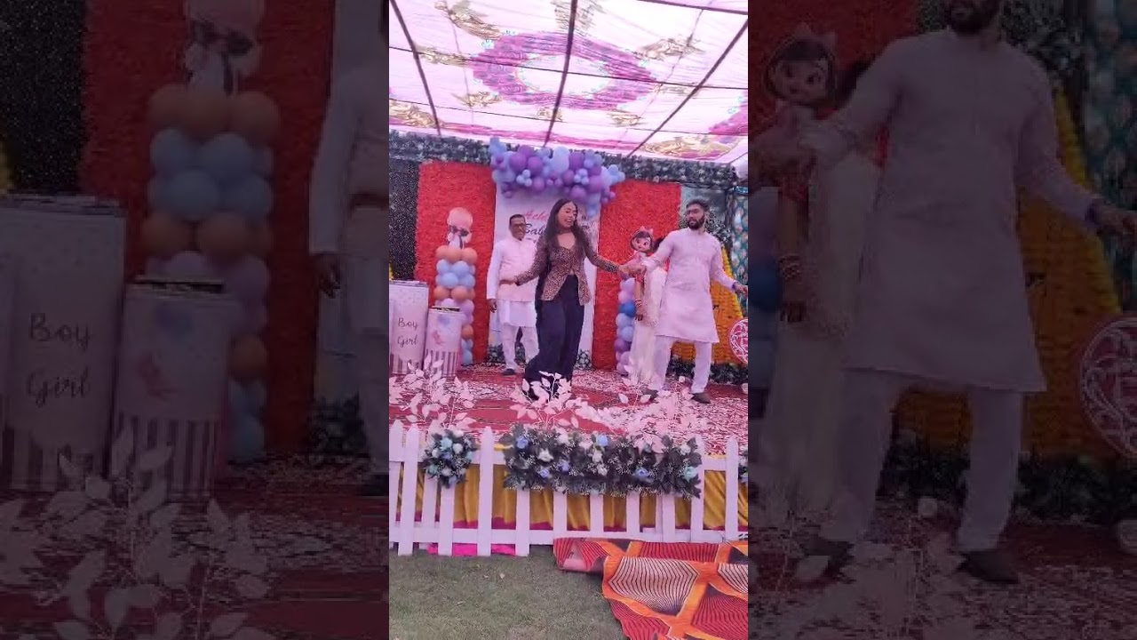 Golden hearts dancing to a golden melody 