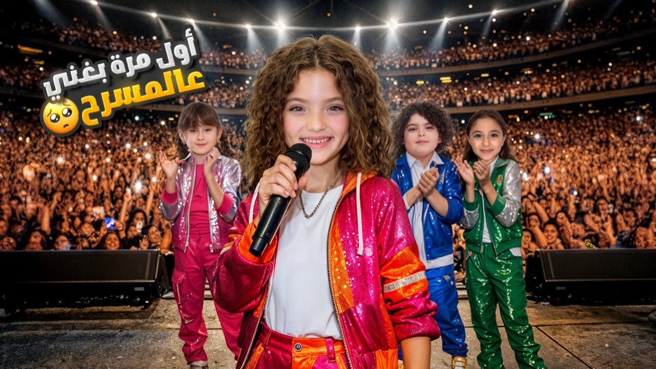 أول مرة نايا تغني قدام جمهور كبير 😱 حفلة نجوم اليوتيوب!!!