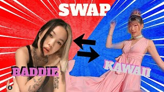 BADDIE VS KAWAII // QUARANTINE STYLE SWAP Ep 1 | Euodias