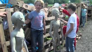 Timmerdorpen Zorgen Voor Super Afsluiting Vakantie