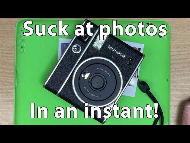 Fuji Instax Mini 40 Instant Film Camera - Parallax Photographic