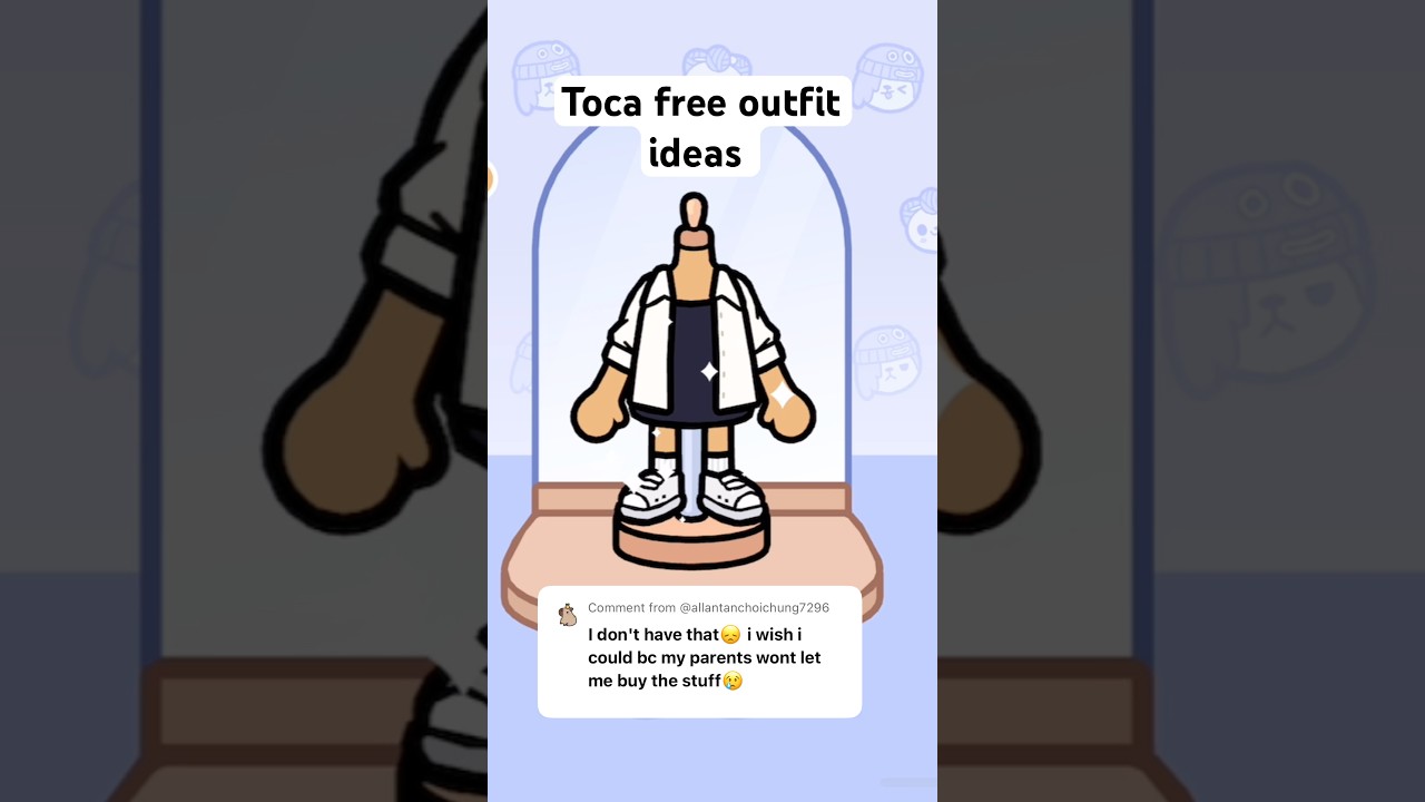 Toca Boca free outfit ideas!! 
