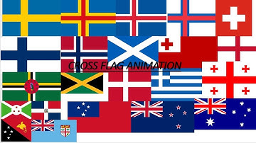 Cross Flag Animation ➕️