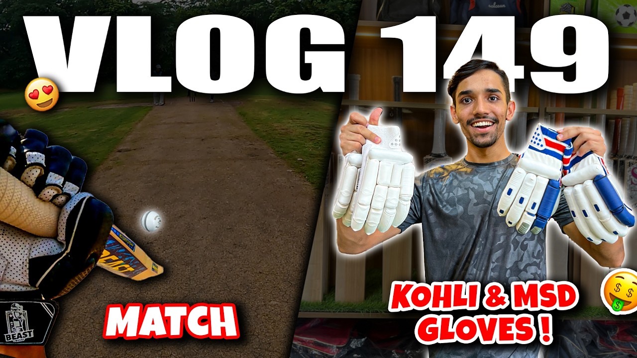 BUYING NEW BATTING GLOVES😍| Cricket Factory Tour🔥| Cricket Cardio T20 Match Vlog