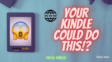 Did You Know This About Your Kindle? | Experimental Feature | Techy Taca
