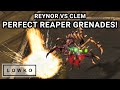 StarCraft 2: Clem&#39;s PERFECT Reaper Grenades vs Reynor! (Best-of-3)