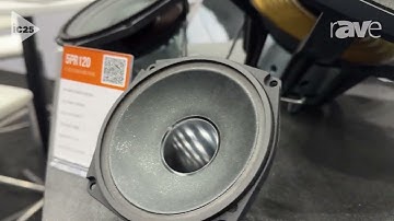 InfoComm 2025: FaitalPRO Exhibits 5PR120 5 Inch Midrange Speaker