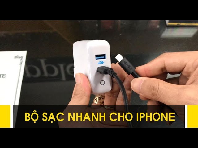 LÊ SANG | Bộ cáp, sạc nhanh cho iPhone, Mac Anker PD +2, công suất 33W, chính hãng