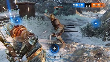 For Honor: Shinobi kick IS reactable