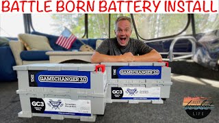 LITHIUM ION Batteries Install On Off Grid Houseboat
