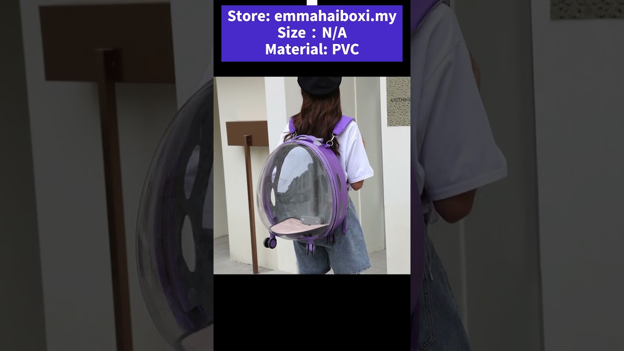 3 Cute Cat Carriers and Backpacks from Shopee [links in the description]