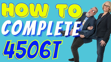 How to Complete Form 4506T | Mistakes on Your EIDL Application