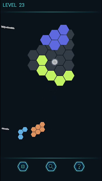 BRAİN TRAİNİNG  ( Hexa Puzzle )23. LEVEL