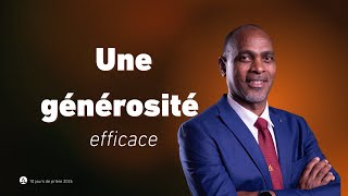 Une Générosité Efficace - 10 Jours De Prière 2026