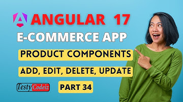 Angular 17 ecommerce project from scratch | CRUD operation for Product component in Angular 17