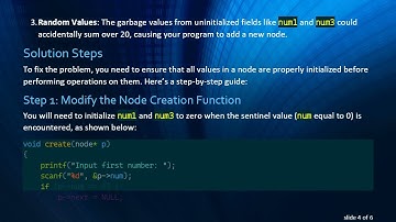 Resolving the C Code Issue: Unexpected Node Values Printed in Linked Lists