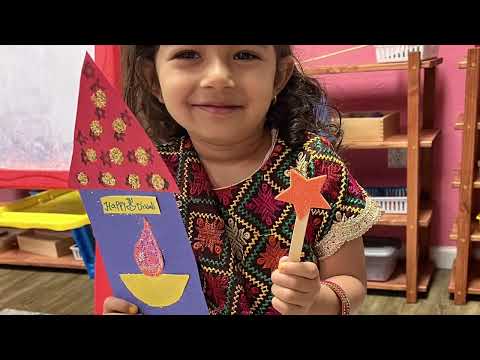 Diwali celebration at Golden Harvest Montessori School -- Calaveras Campus