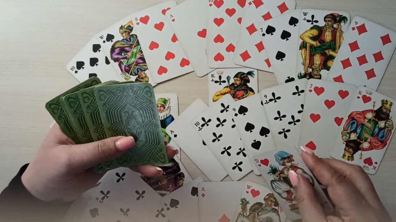 Что Он Хочет?Крестовый Король и Две Дамы ❤️и♦️на Треугольник