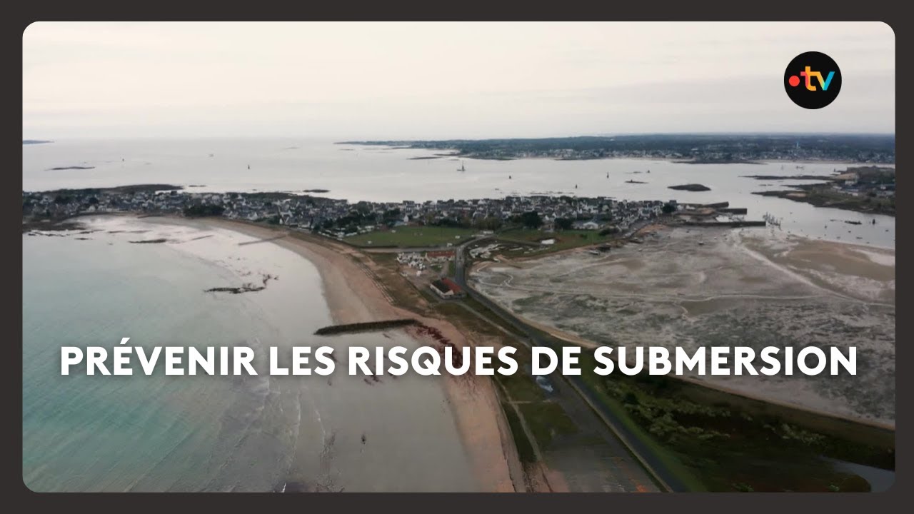Projet de construction d'une dune de 400m à Gâvres, pour prévenir contre le risque de submersion