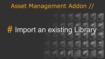 Asset Management - Import an existing Library - English
