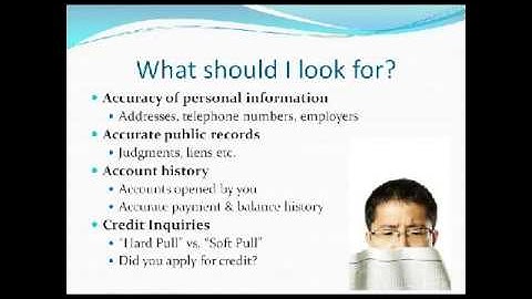 Understanding Credit Reports