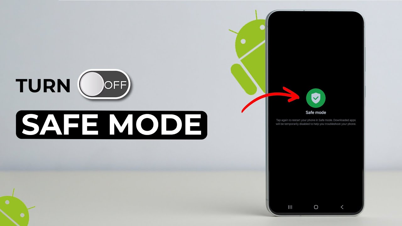 How to Turn Off Safe Mode Without the Power Button on Android? - YouTube