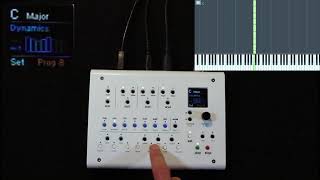 Midicake ARP Prototype Demo - Part 6 - Patterns, Grooves, FX and Modulation