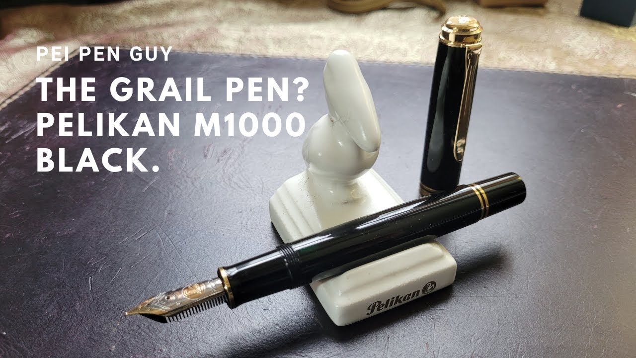 The Grail Pen? Pelikan M1000 Black. - YouTube